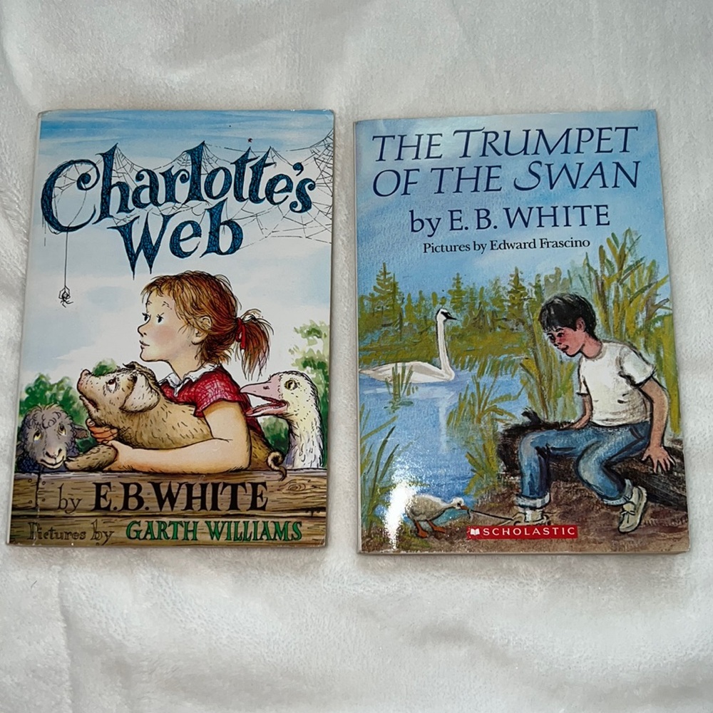 Charlotte’s Web and The Trumpet of the Swan book set
